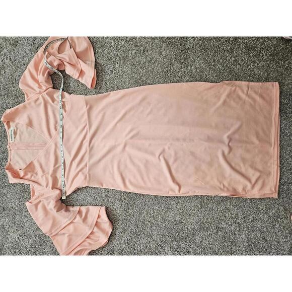 Metamorphosis Girl Wrap Dress with Flounce Sleeves - Picture 5 of 9